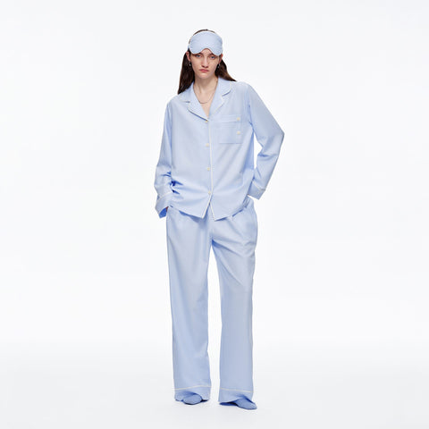 Curvypower Women's Apparel > Sleepwear > Pajama Sets Women's Cozy Long Sleeve Pajama Set with Brushed Fabric