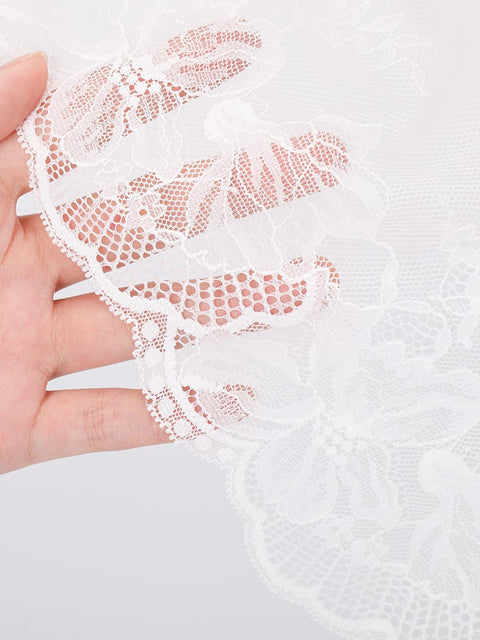 Curvypower Women's Apparel > Underwear > Lace Panties Low-rise Lace Panties with Antibacterial Cotton Crotch