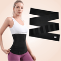 CurvyPower | Be You ! 5m Buckle Black Waist Tummy Snatch Up Bandage Wrap Shapewear Belt Trainer