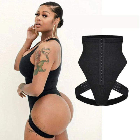 CurvyPower | Be You ! Black / S Front Hooks Waist Trainer Butt Lifter Shaper