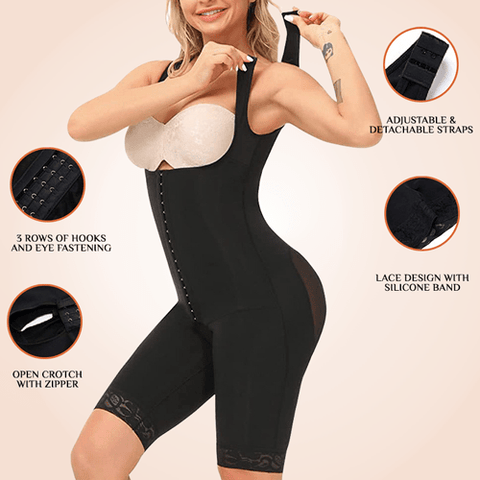 CurvyPower | Be You ! bodysuit High Waist Plus Size Control Body Shapewear