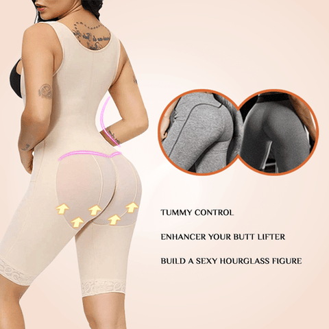 CurvyPower | Be You ! bodysuit High Waist Plus Size Control Body Shapewear