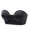 CurvyPower | Be You ! Bras Black / 70(32) / A Women's Invisible Sexy Push-Up Bra Strapless with Front Buckle
