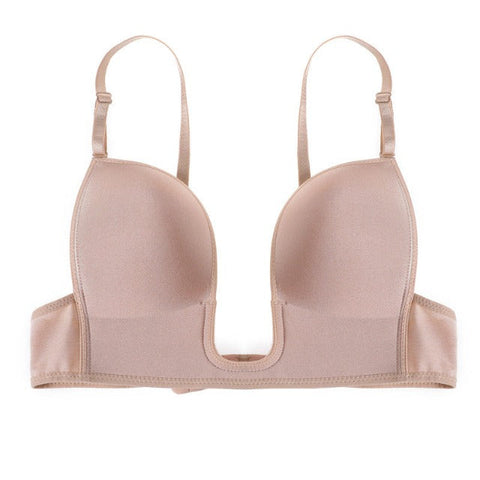 CurvyPower | Be You ! Bras Low Back Invisible Deep Plunge Bra low back bra,  invisible bra,  deep plunge bras,  invisible push up bra,  bra for low back dress,  very low back bra,