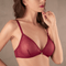 CurvyPower | Be You ! Bras Red / S (70/32ABCD) Women Sexy Sheer Mesh See Through Bra