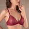 CurvyPower | Be You ! Bras Red / S (70/32ABCD) Women Sheer Mesh See Through Bra