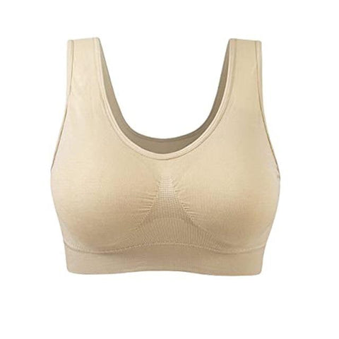 CurvyPower | Be You ! Bras S / Nude Women Support Comfort Seamless Bra