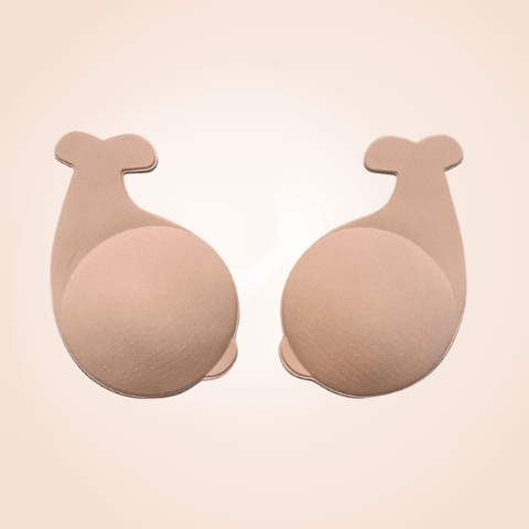 CurvyPower | Be You ! Bras Skin / S/M Dolphin Shaped Self Adhesive Stick On Seamless Bra