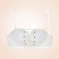 CurvyPower | Be You ! Bras Strapless Lace Seamless Push Up Drawstring Bandeau