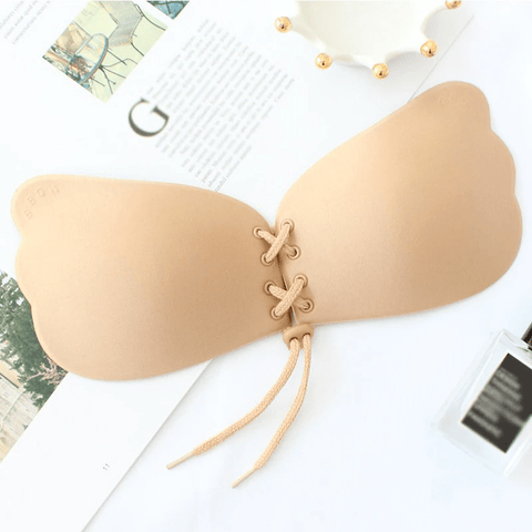CurvyPower | Be You ! Bras Strapless Sticky Push Up Self Adhesive Invisible Bra