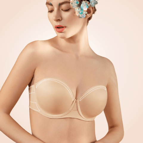 CurvyPower | Be You ! Bras Ultra-thin Strapless Bra
