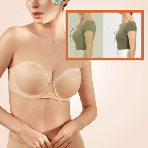 CurvyPower | Be You ! Bras Ultra-thin Strapless Bra