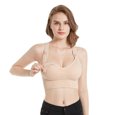 CurvyPower | UK Bras Women’s Maternity Nursing Seamless Bra   Pregnancy Sleeping and Breastfeeding