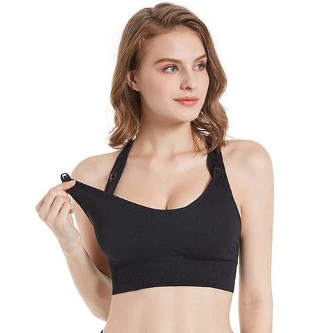 CurvyPower | UK Bras Women’s Maternity Nursing Seamless Bra   Pregnancy Sleeping and Breastfeeding