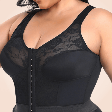 CurvyPower | Be You ! Front Closure Non-Wired Body Shaping Supportive Bra