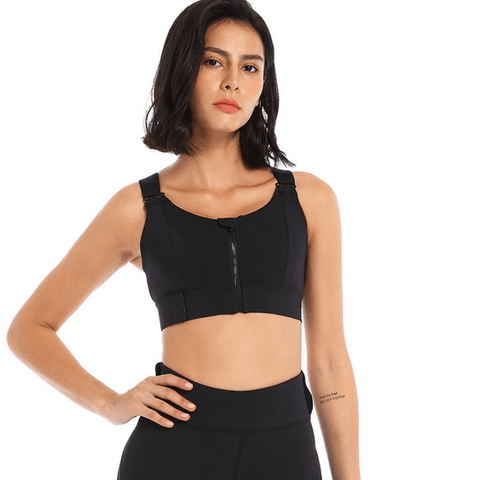 CurvyPower | Be You ! High Impact Shock Absorber Sports Bra with adjustable straps