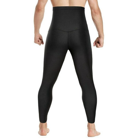 CurvyPower | Be You ! Legging Men's Sweat Sauna Body Shaper Waist Trainer Leggings body shaper for men,  man's waist trainer,  men shapewear,  waist trainer legging,  tummy tucker for men,  sweat legging,  sauna leggings,  mens stomach shaper,