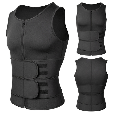 CurvyPower | Be You ! Men Slimming Compression Body Shaper Waist Trainer With Abdominal Belts