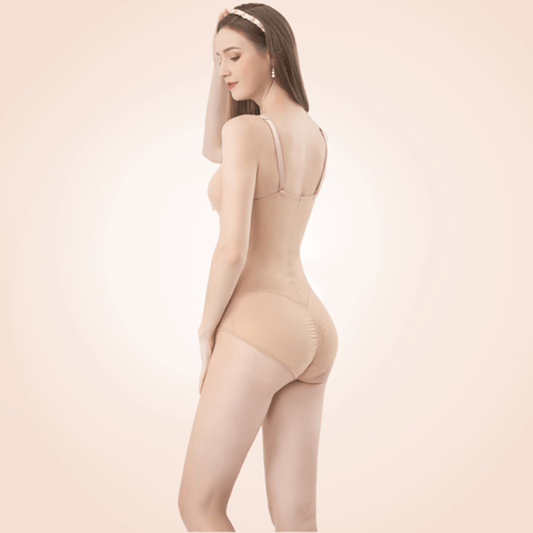 CurvyPower | Be You ! One-Piece Mesh Suspender Underwear