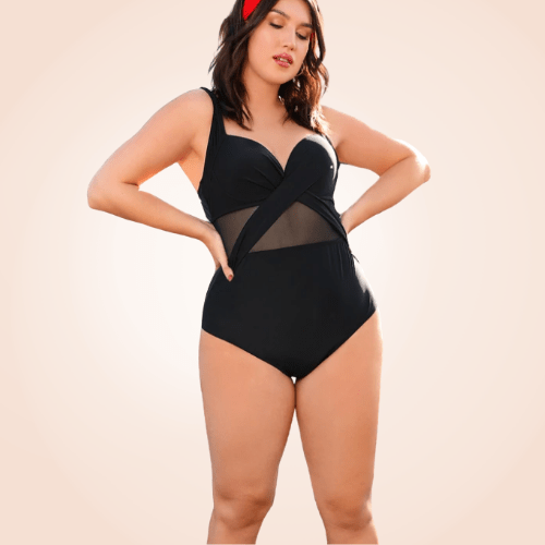 Swimsuits plus 2024 size with underwire