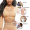 CurvyPower | Be You ! S / Nude Arm Compression Shaper Sports Bra Shapewear with Front Hooks