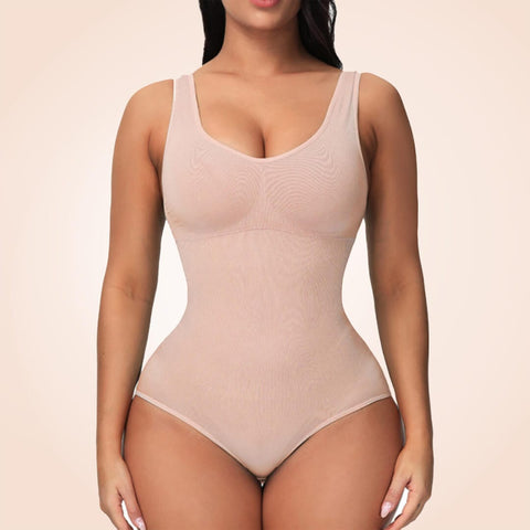 CurvyPower | Be You ! Seamless Faja Sculpting One Piece Bodyshaper