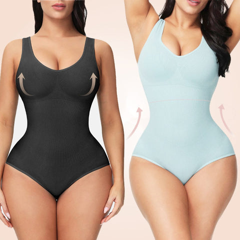 CurvyPower | Be You ! Seamless Faja Sculpting One Piece Bodyshaper