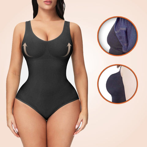 CurvyPower | Be You ! Seamless Faja Sculpting One Piece Bodyshaper