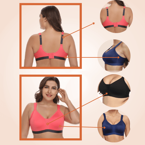 CurvyPower | Be You ! Seamless Fitness Sports Bra