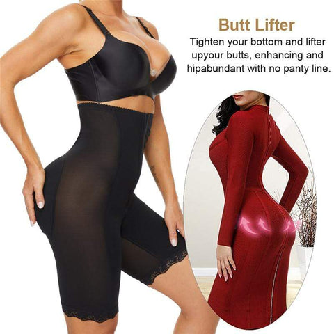 CurvyPower | Be You ! Seamless High Waisted Hips & Butt Enhancing Shaper short