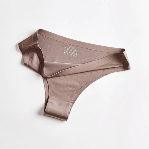 CurvyPower | Be You ! Seamless Silky Underwear Thong Panty