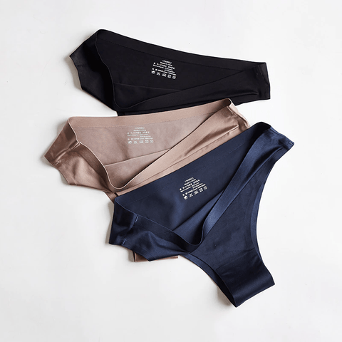 CurvyPower | Be You ! Seamless Silky Underwear Thong Panty
