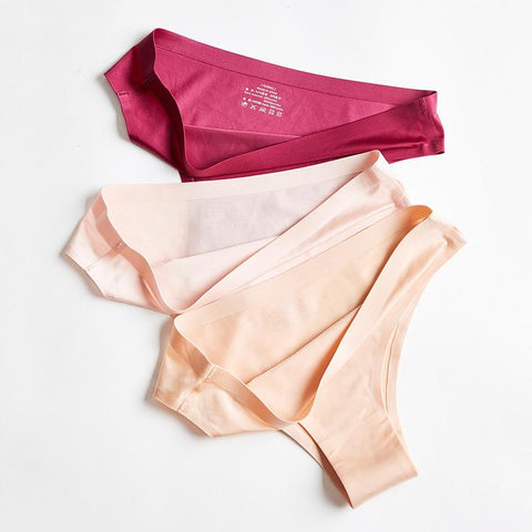 CurvyPower | Be You ! Seamless Silky Underwear Thong Panty