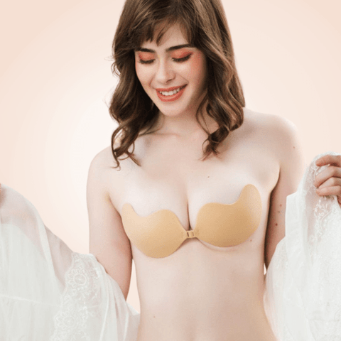 CurvyPower | Be You ! Self Adhesive Push Up Backless Strapless Magic Bra