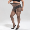 CurvyPower | Be You ! Shapewear Gray Sexy Pantyhose Seamless Tights Plus Size Super Elastic