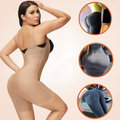 CurvyPower | Be You ! Shapewear Low Back Sheer Sculpting BodySuit Invisible Shapewear