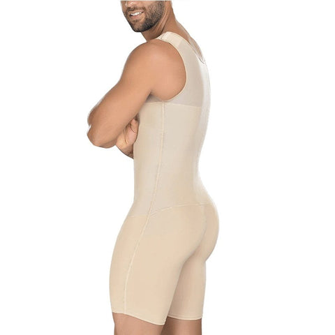 CurvyPower | Be You ! Shapewear Men Bodysuit Waist Trainer Compression Shaper