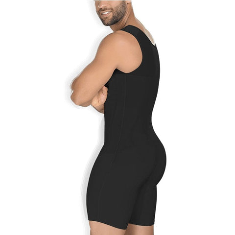 CurvyPower | Be You ! Shapewear Men Bodysuit Waist Trainer Compression Shaper