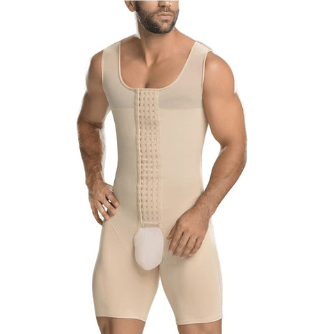 CurvyPower | Be You ! Shapewear Men Bodysuit Waist Trainer Compression Shaper