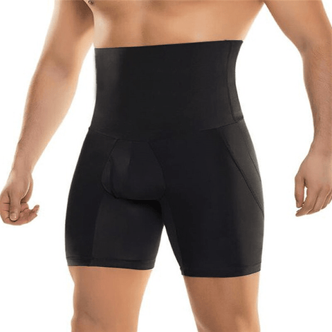 CurvyPower | Be You ! Shapewear Men's High Waist Shaper Waist Trainer Short  body shaper for men,  man's waist trainer,  men shapewear,  high waist shaper short,  mens girdle,