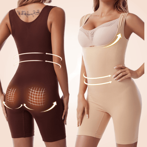 CurvyPower | Be You ! Shapewear Ultra Body Sculpting Silhouette Full Bodysuit