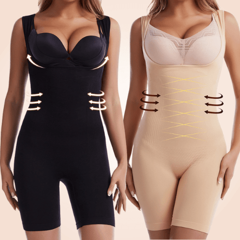 CurvyPower | Be You ! Shapewear Ultra Body Sculpting Silhouette Full Bodysuit