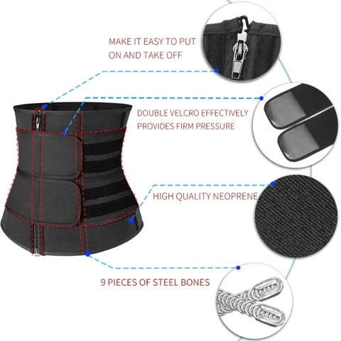 CurvyPower | Be You ! Shapewear Waist Trainer Cincher Shaper Slimming Belt