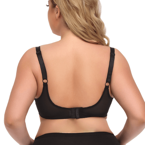 CurvyPower | Be You ! Sheer Mesh Push Up Plus Size Bra