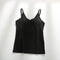 CurvyPower | UK Shirts & Tops Women's Camisole with Chest Pad Modal Vest Tank Tops