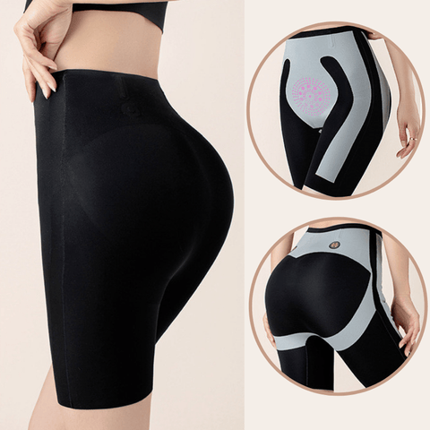 CurvyPower | Be You ! Shorts S / Black Seamless High Waisted Shapewear Shorts