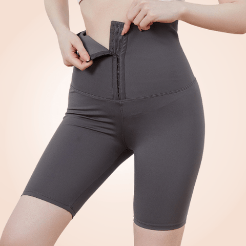CurvyPower | Be You ! Shorts Tummy Control Buckled Butt Lifter Shorts