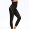 CurvyPower | Be You ! Sports Black High Waisted Gym Sweat Legging For Women