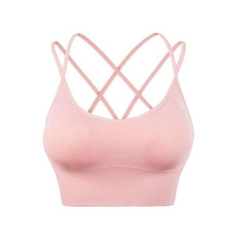 High, Support, Criss-Cross, Criss cross, Sports, Strappy, Bra,