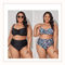 CurvyPower | UK Swimwear Women's Plus Size Bikini Two Piece Swimsuit